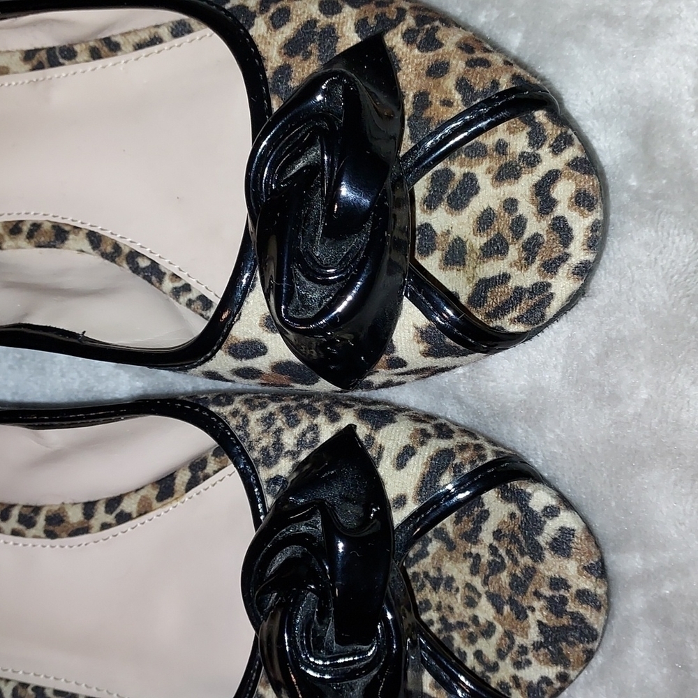 💚 Naturalizer leopard mini heels - Picture 3 of 8